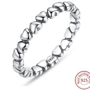 Romantic Heart Ring 925 Sterling silver